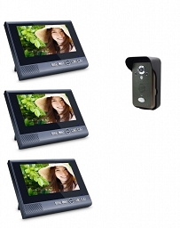 VIDEO DOOR PHONE REER XT-700 PIR (1 CAM+ 2 LCD)