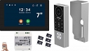 REER IPS KW07 DIN WIDEODOMOFON VIDEODOMOFON WiFi 1080p APP 7' TUYA 2 ŻYŁOWY PASTYLKI KLAWIATURA