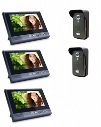 VIDEO DOOR PHONE REER XT-700 PIR (2 CAM+ 3 LCD)