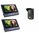 VIDEO DOOR PHONE REER XT-700 PIR (1 CAM+ 2 LCD)